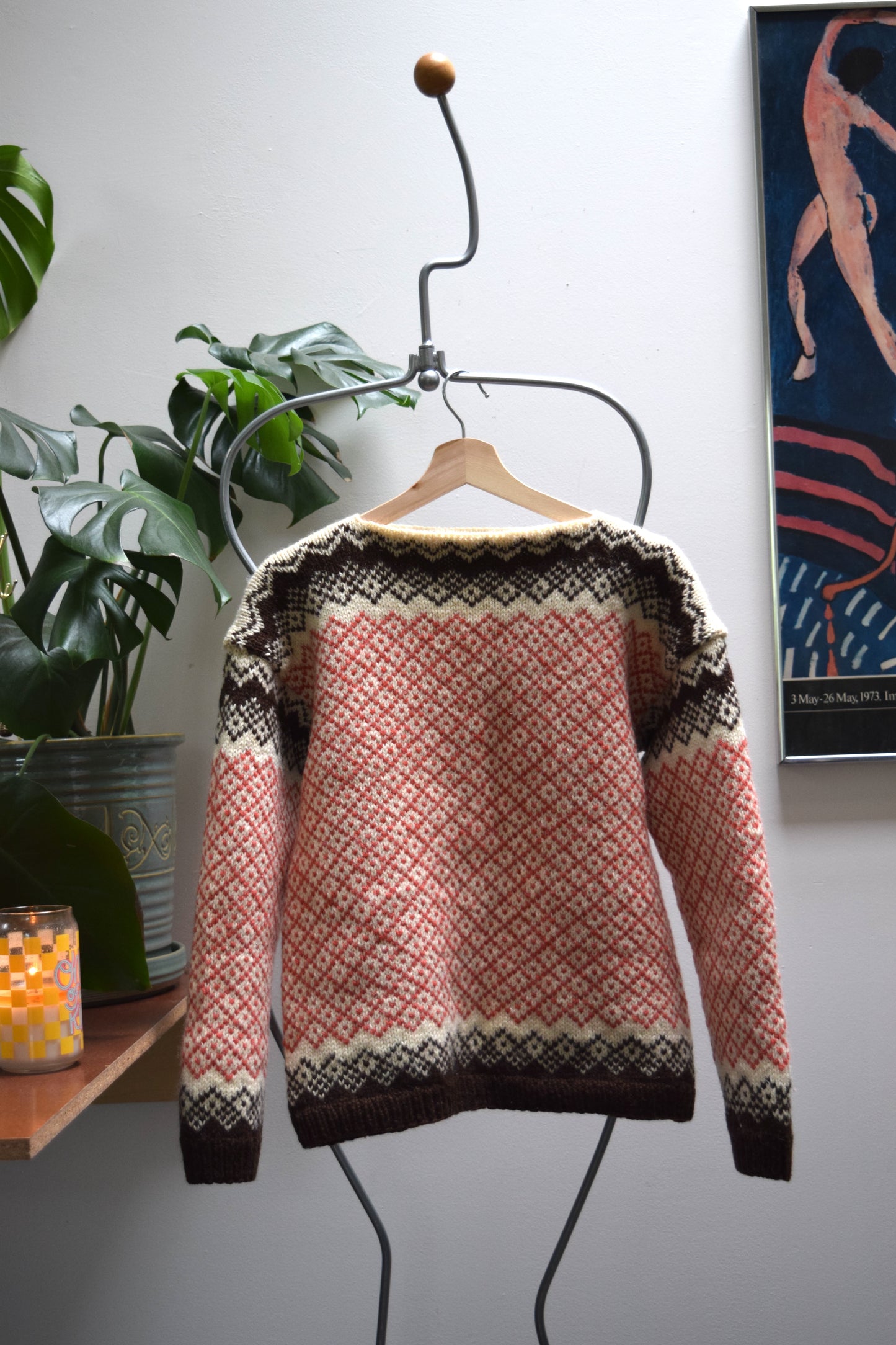 Vintage Norwegian Beconta Wool Sweater