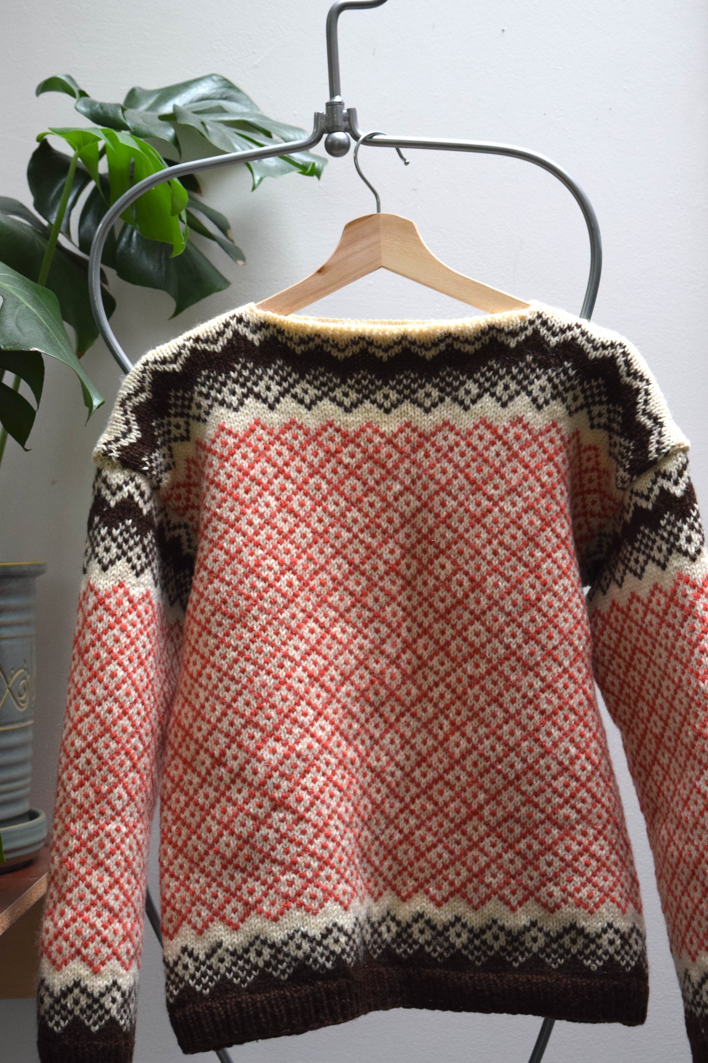 Vintage Norwegian Beconta Wool Sweater