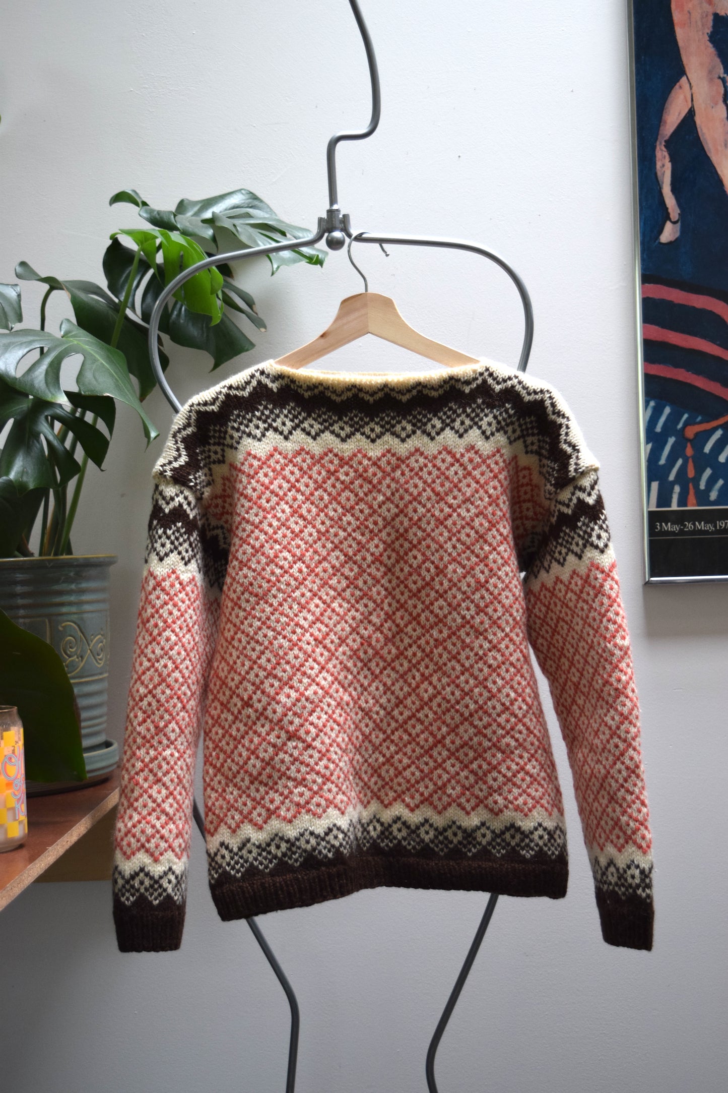 Vintage Norwegian Beconta Wool Sweater