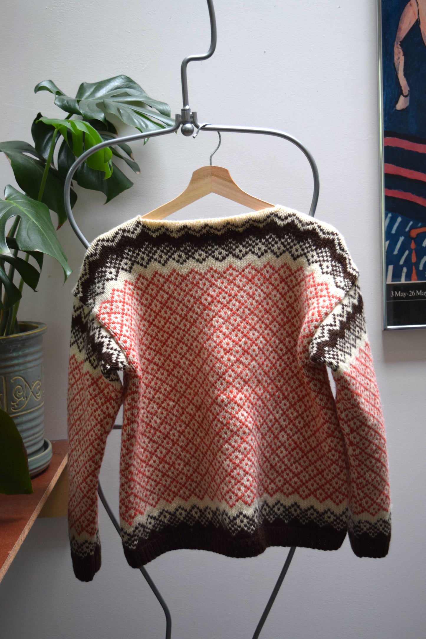 Vintage Norwegian Beconta Wool Sweater