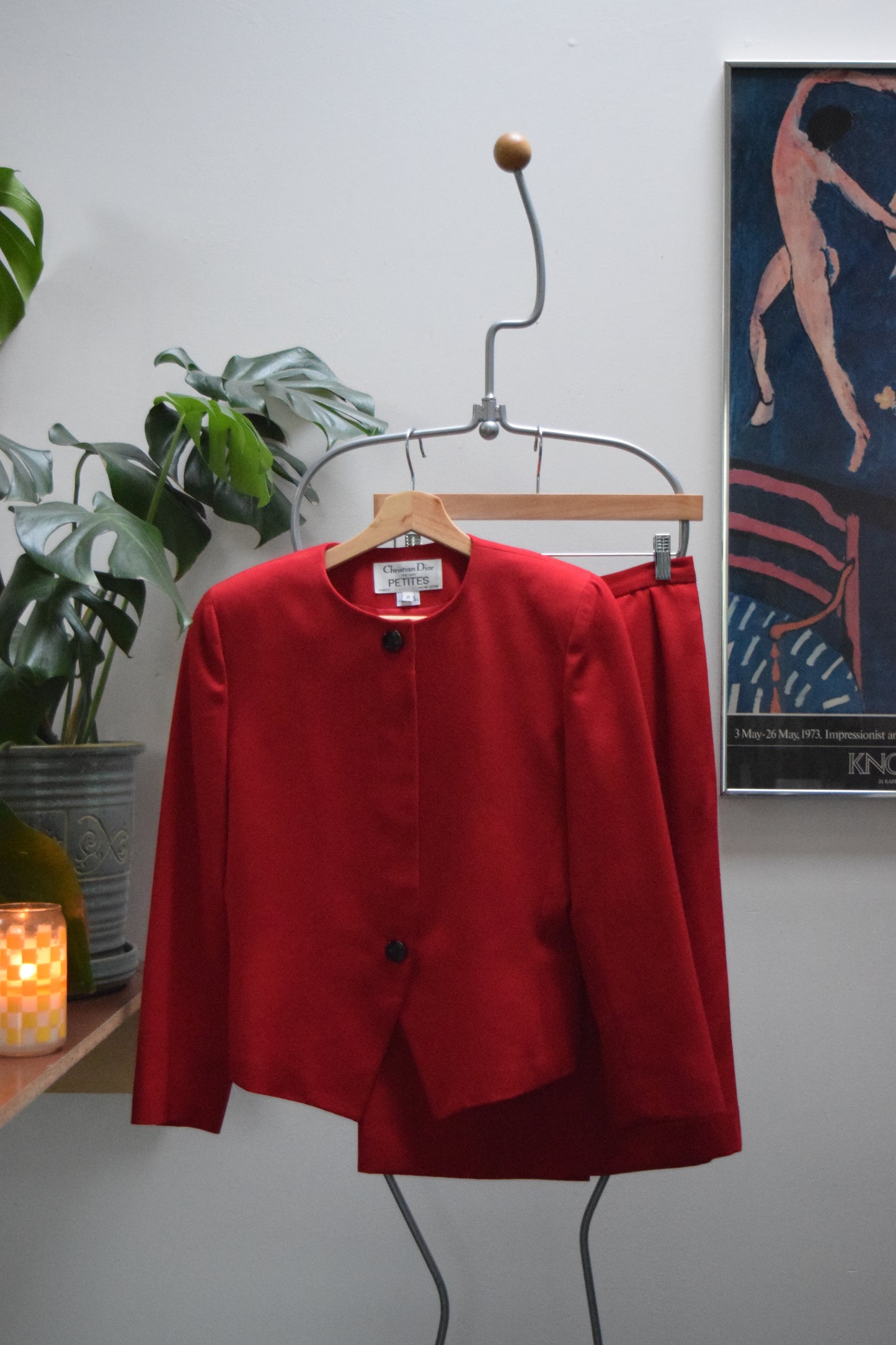 Vintage Christian Dior The Suit Petites Skirt Suit