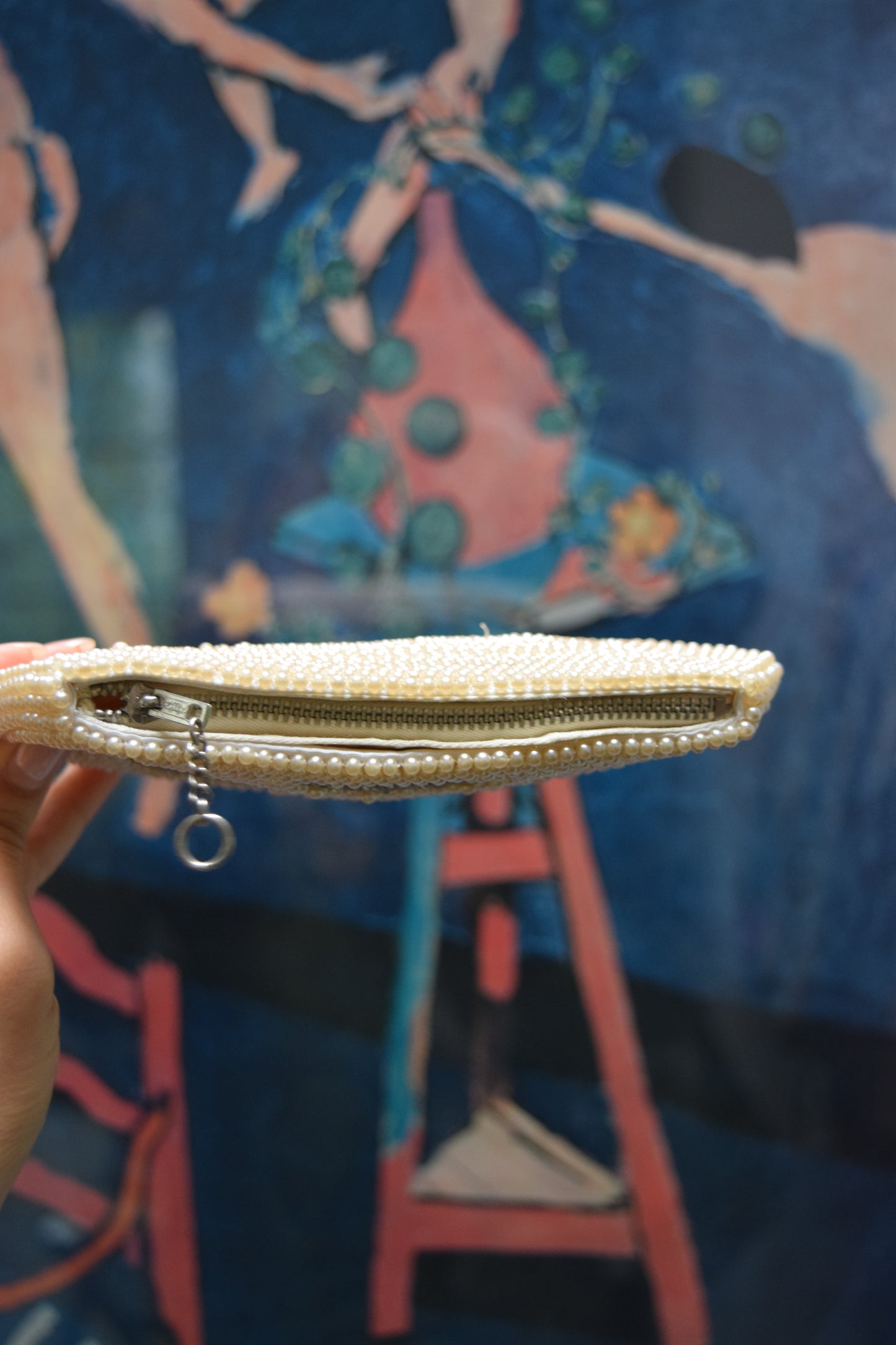 50's Vintage Sharonee Japanese Pearl Clutch