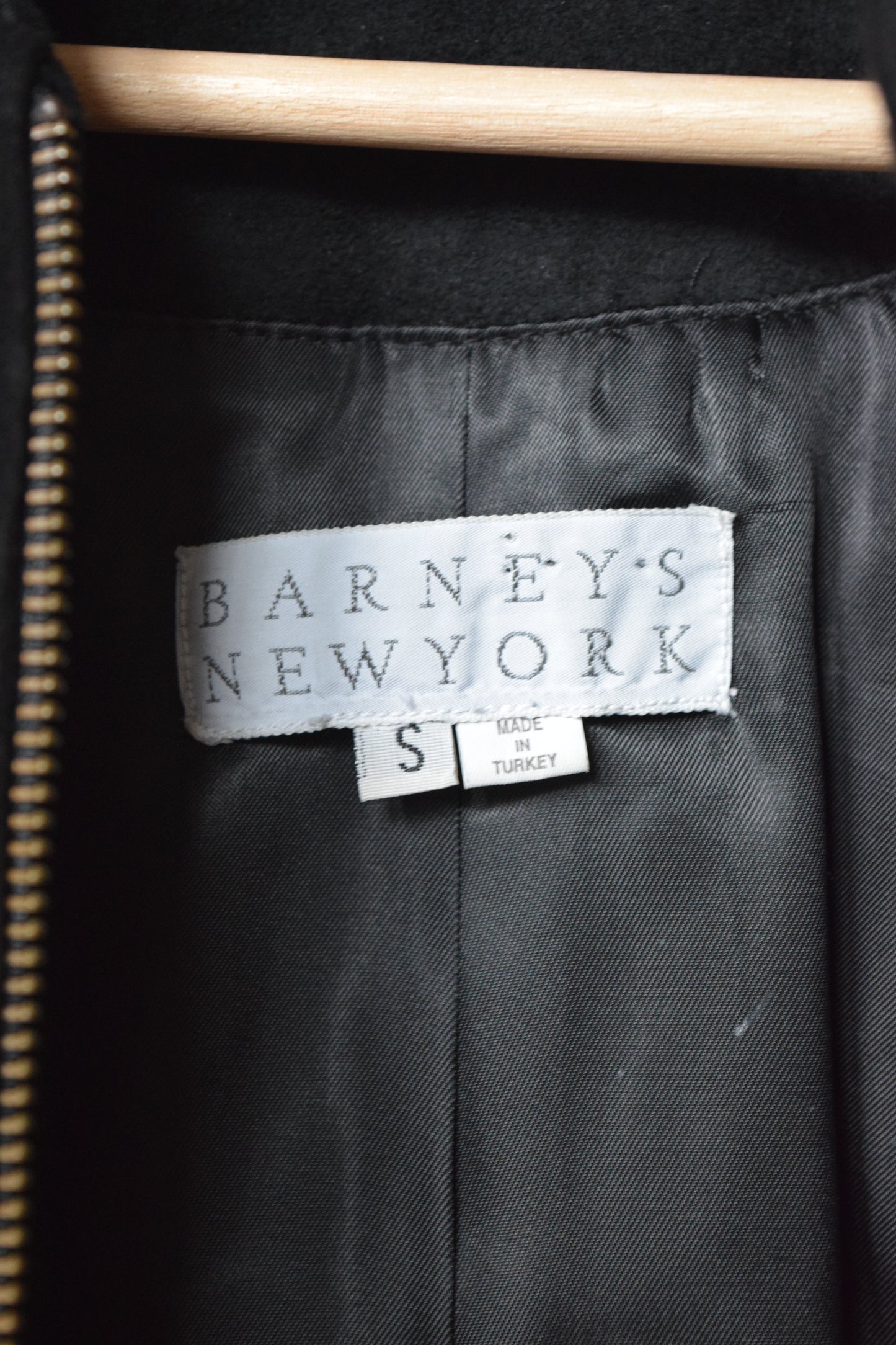 90's Barneys New York Suede Bomber Jacket